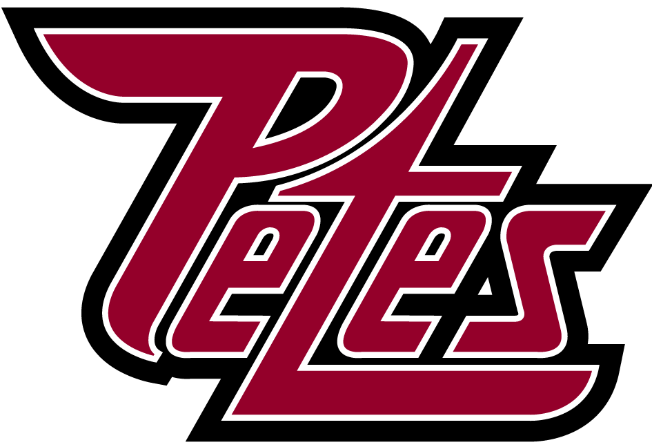 Peterborough Petes 2014-Pres Primary Logo iron on heat transfer